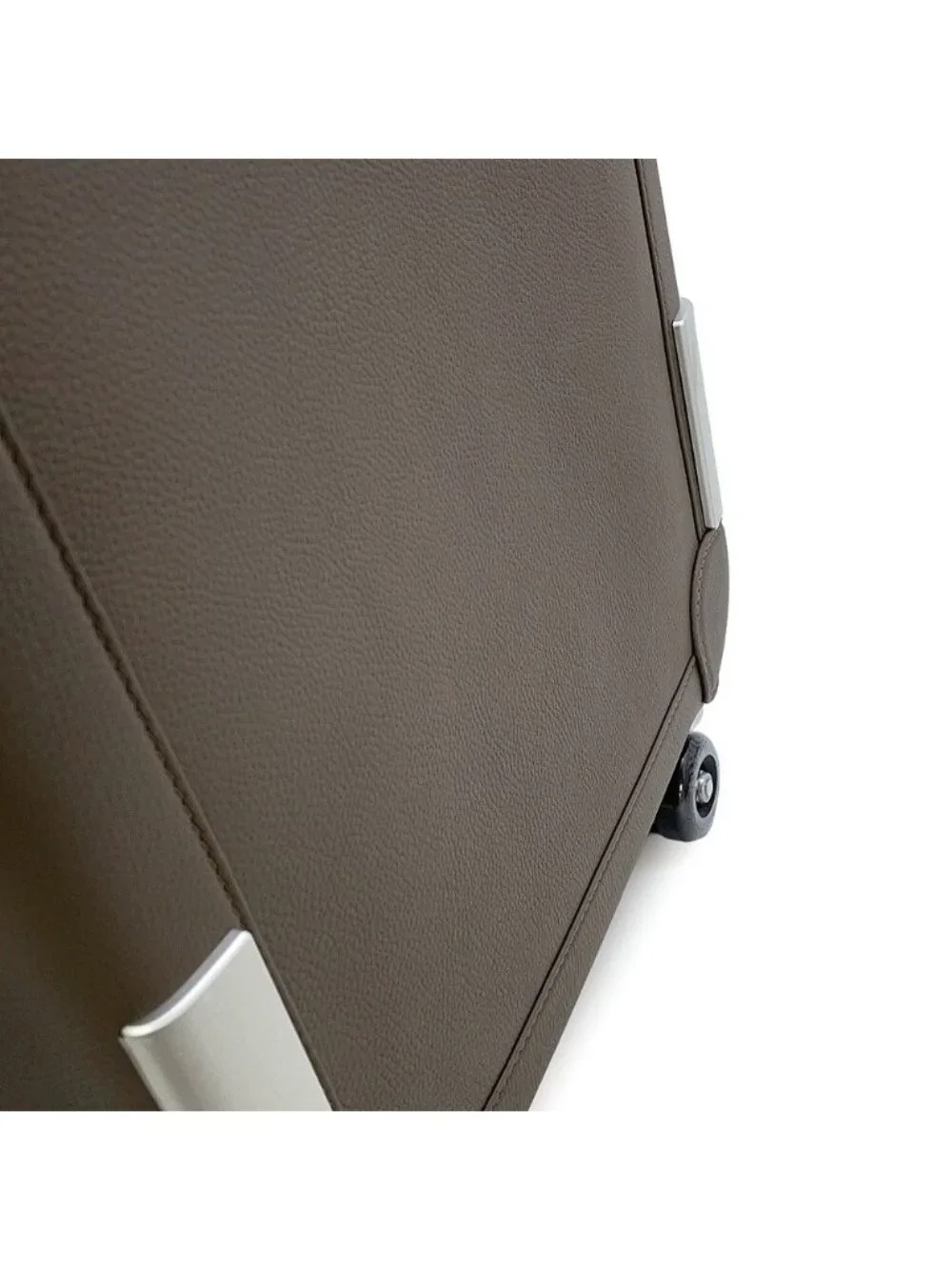 Hermes Carry Case Ro Ring Mobility Suitcase Etain Black Silver Taurillon